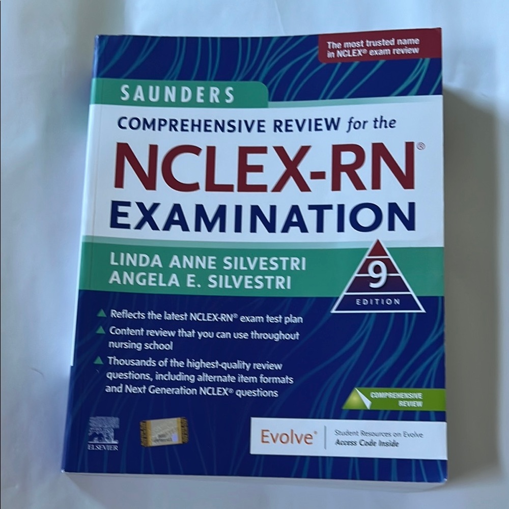 Saunders NCLEX-RN Examination Review Book